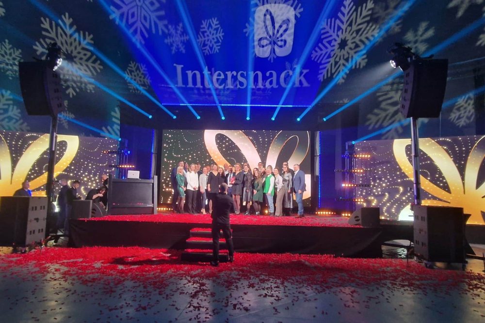 Gala rozdania nagród firmowych Intersnack. Alvernia Planet, gala tematyczna